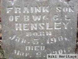 Fraink Hensley