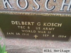 Delbert G Kosch