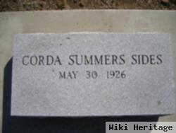 Corda Summers Sides