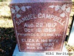 Pvt Samuel Campbell