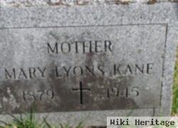 Mary Lyons Kane