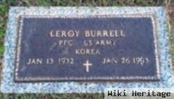 Pfc Leroy Burrell