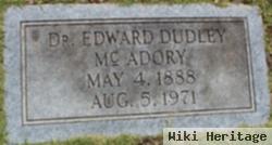 Dr. Edward Dudley Mcadory