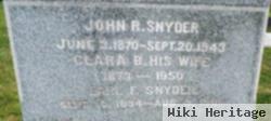 John R Snyder