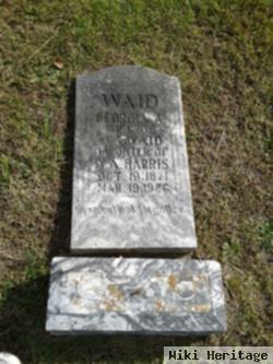 Georgia A. Harris Waid