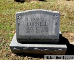 L. Frances Sands Cornell