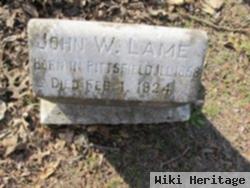 John W. Lame