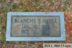 Blanche T. Hayes