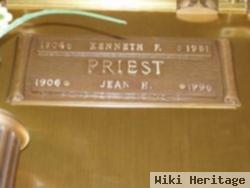 Kenneth F Priest