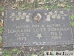 Lorraine Lott Fondren