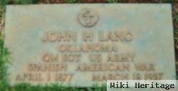 John H Lang