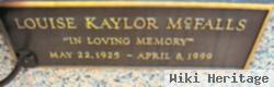 Louise Kaylor Mcfalls