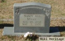 Nancy Ann Mcgee