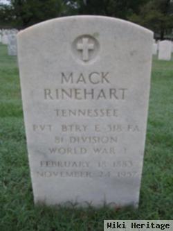 Mack Rinehart