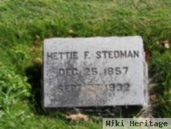 Hettie Florance Watrous Stedman