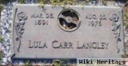 Lula Carr Langley