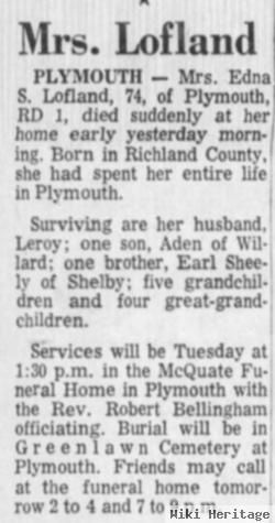 Edna K. Sheely Lofland