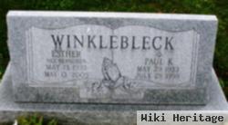 Paul K Winklebleck