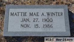 Mattie Mae Avinger Winter