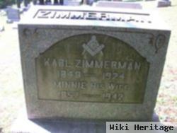 Wilhelmina "minnie" Grom Zimmerman