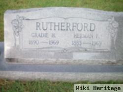 Harriett Gradie "gradie" Greer Rutherford