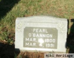 Pearl O'bannion