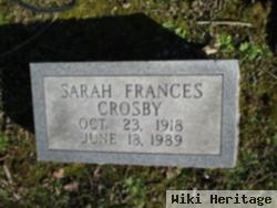 Sarah Frances Williams Crosby
