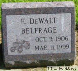 E. Dewalt Belfrage