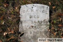 Ida M Hoge