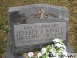 Jeffrey F Winsett