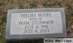 Thelma Estelle Moore Letchworth