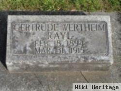 Gertrude Wertheim Rayl