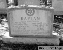 Leon Kaplan