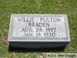 Willie Fulton Braden