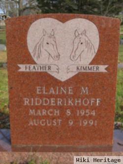 Elaine M Ridderikhoff