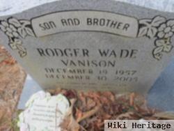 Roger Wade Vanison