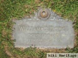 William D. Dodge