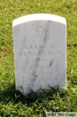 Larry D Henderson