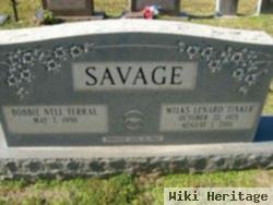 Wilks Lenard "tinker" Savage