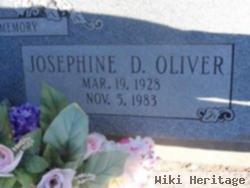 Josephine D Oliver