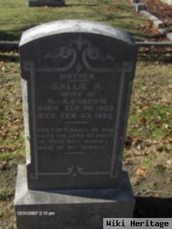 Sallie H Brown