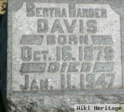 Bertha Lomenda Harder Davis