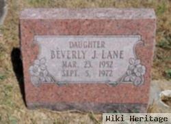 Beverly J Lane