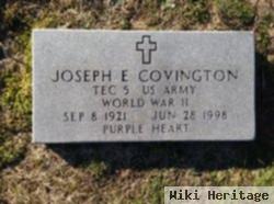 Joseph E Covington