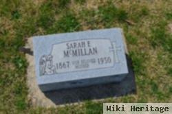 Sarah E. Middlemas Mcmillan