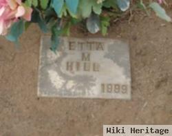 Etta M. Hill