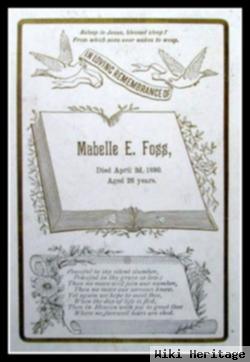 Mabel Eliza Foss