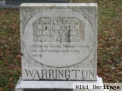 Robert Jefferson "jeff" Warrington