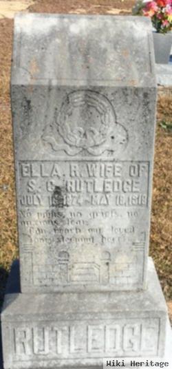 Ella R Rutledge