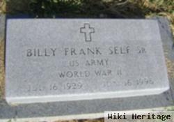 Billy Frank Self